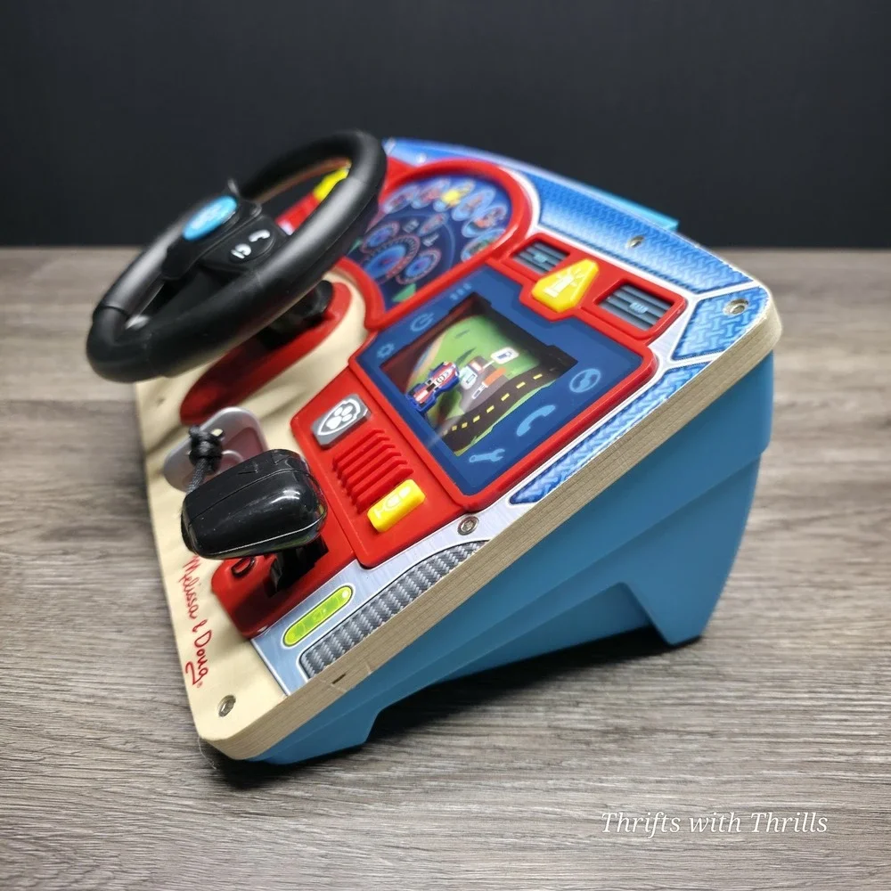 Melissa & Doug - PAW Patrol Rescue Mission Interactive Dashboard - Tested Works!